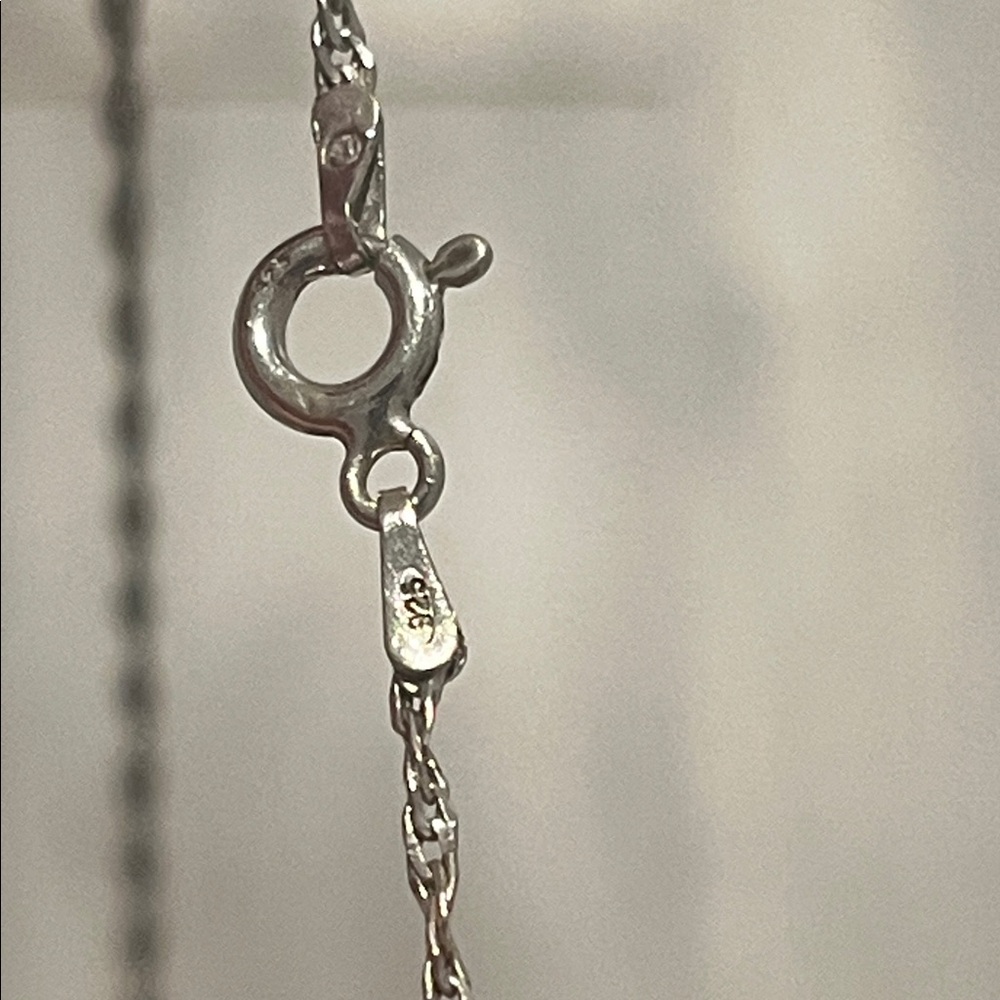 Italy Sterling Silver 925 Pendant Necklace - Picture 9 of 13